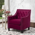 thumbnail image 5 of Picket House Furnishings Teagan Accent Chair in Red, 5 of 12
