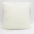 thumbnail image 4 of Home Soft Things Faux Fur Throw Pillow Cover 4 Piece Set-Antique White - 20" x 20", 4 of 9