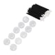 thumbnail image 5 of Kit de herramientas de varitas para lápiz labial, 50 varitas desechables para labios y 10 tarros vacíos para el hogar, bricolaje, viajes y salón de belleza, 5 of 8