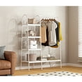 thumbnail image 2 of Soges Support de Cintres Durable et Robuste avec Tige de Suspension - Espace de Rangement Multifonction pour Garde-Robe, 2 of 6