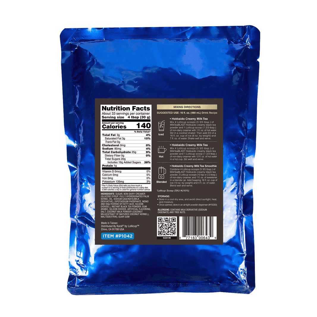 Tea Zone MilkTeaBLAST Hokkaido Creamy Milk Powder (2.2 lbs)