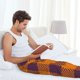 thumbnail image 5 of Balery Fall Buffalo Plaid Pantalones de pijama para hombre, pijama ultraligero, pantalón de descanso-Small, 5 of 6