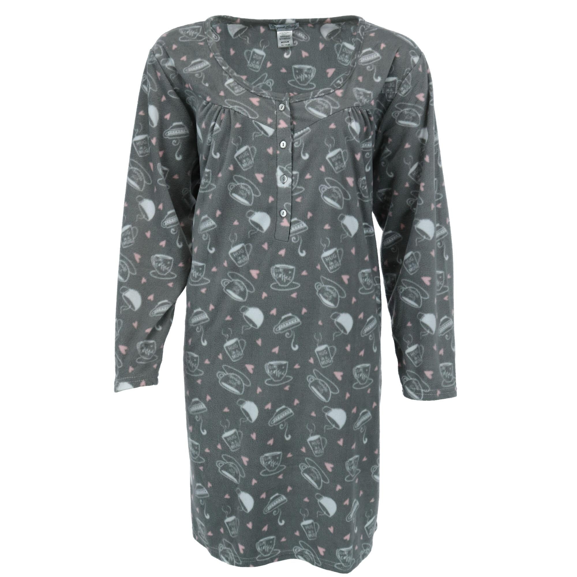 long polyester nightgowns