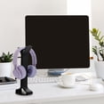 thumbnail image 1 of FESTFENDS Headset Holder 1Pc Practical ABS Stand for Computer Headset Stable Holding Black, 1 of 8