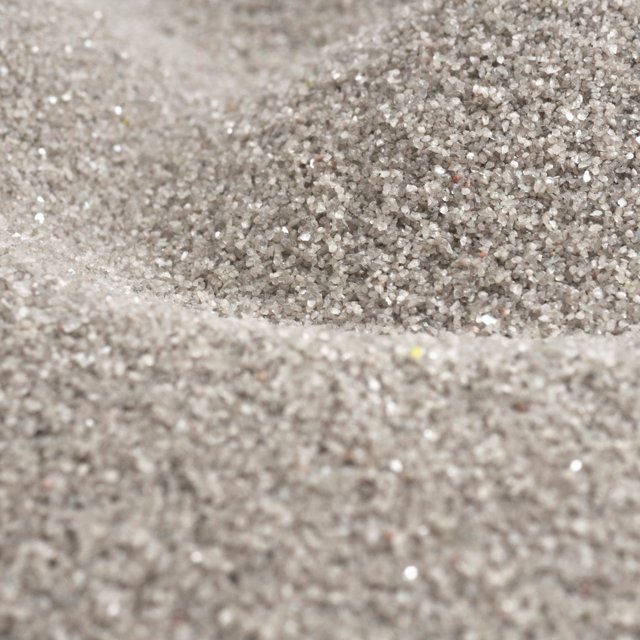 Sandtastik Sable Grossier Coloré, Argent Foncé - 25 lb