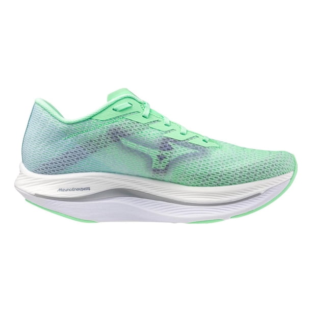 Tenis Mizuno Hombre Caballero Wave Rebellion Flash 2 Verde Running verde 7 MX