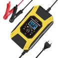 thumbnail image 1 of Chargeur de Batterie Intelligent 7A/12V Chargeur de Moto Rapide Portable avec Mode de Réparation de Protection d'Affichage LCD pour Voiture Moto Auto Jaune, 1 of 5