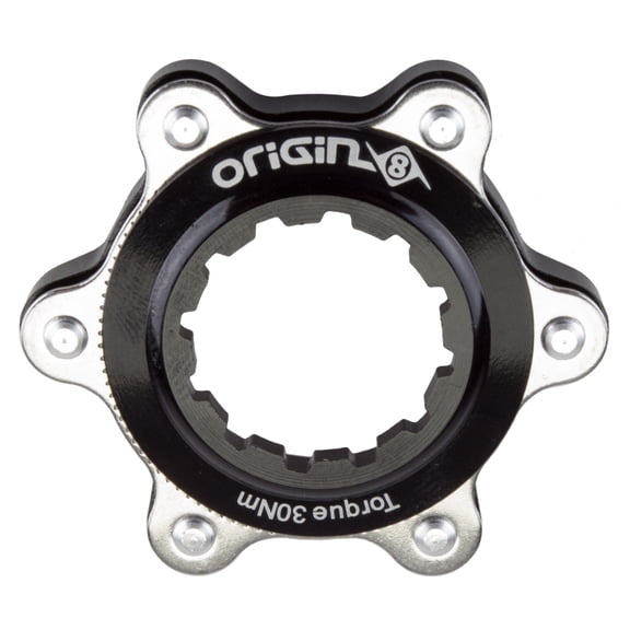 Origin-8 Disc Adapter Brake Part Or8 Disc Adapter 6h/ctr Lock Bk F/qr