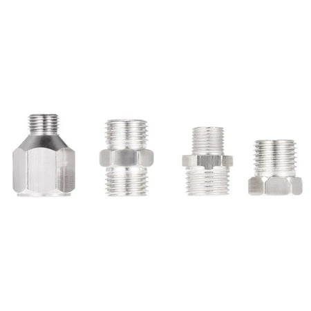 Professional 4pcs Airbrush Adaptor Kit Fitting Connector Set For Compressor & Airbrush (Best Small Air Compressor For The Money)