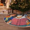 thumbnail image 2 of Lsque Scooby-Doo Print Christmas Tree Skirt with Ties and Velcro,Xmas Holiday Decorations, Adjustable Tree Skirt-30", 2 of 6