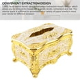 thumbnail image 4 of Organizador De Papel De Seda Facial, Cubierta De Caja De Pañuelos, No Deforma, Exquisito Patrón Para Coche, 4 of 7