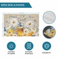 thumbnail image 6 of Daisy Spring Floral Placemats Set of 4, Farmhouse Botanical Bees Elegant Placemats for Dining Table, Place Mats for Kitchen Tabletop, Waterproof Wipeable Dining Table Mats Set, 6 of 9