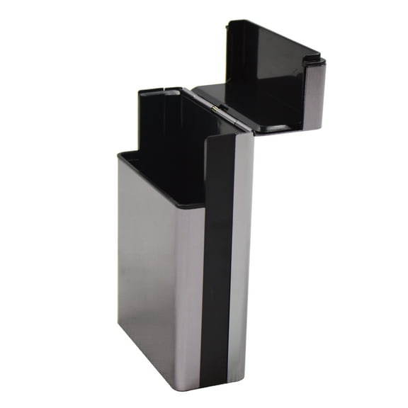 INTSUPERMAI Automatic Flip Cover Cigarette Case Portable Aluminum Cigarettes Torage Box