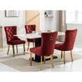 thumbnail image 4 of Velvet Upholstered / Dining Table Setting / Comfort Assurance, 4 of 6