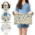 thumbnail image 5 of Yayeee Foldable Storage Basket for Shelves with Handles Waterproof Cloth Bins, Cute Animals, 5 of 7