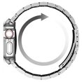 thumbnail image 5 of Stainless Steel Strap Band With Case For Apple Watch Series 7 6 5 4 3 2 1 SE, 5 of 8