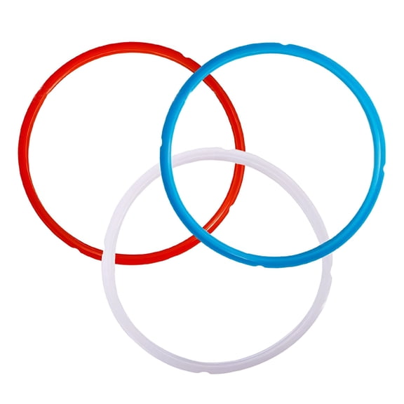 ACDANC Silicone Sealing Ring for 5 6Qt /8Qt Pressure Cooker Replacement Accessories 3 Pack,3X Sealing Ring,Replacement Parts for Instant Pot