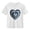 A221 White, variant on Xdegoge Girls Kids Layered Denim Heart T-Shirt Artistic Patchwork Style Fashionable Casual Wear for Toddlers Babies Kids Tweens Teens 3-10Y