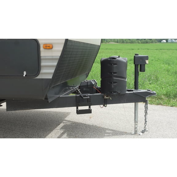 MOR/ryde SP56-632; Entry Step Hand Rail; Safe-T-Rail; Use With RV Steps; Adjustable; 36 Inch Telescopic Length; Extends 16 Inch Length From RV Wall; Not Illuminated