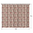 thumbnail image 5 of Beige Christmas Character Pattern Shower Curtain 84"x72" ,Bathroom Decorative Shower Curtains Set with 12 Hooks,Modern Waterproof Washable Shower Curtain, 5 of 6