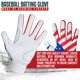 thumbnail image 4 of Guantes de Bateo Dot Stitch Juvenil Talla Grande de Cuero con Bandera de EE. UU., 4 of 7