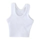 thumbnail image 4 of Chaleco sin mangas para hombre, ropa para muñeca, accesorio de vestir para hombre de 12 pulgadas, escala 1/6 Blanco, 4 of 9