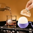 2.5 Inch Round Ice Sphere Maker For Slow Melting Ice Cubes For An