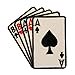 thumbnail image 3 of Poker Dead Mans Hand Patch Ace Eight Gamble Cards Embroidered Iron On Applique, 3 of 3