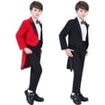 thumbnail image 4 of Vestido para niños Esmoquin para niños Bebé pequeño Anfitrión Boda de niña de las flores Traje de actuación de piano Traje de niño, 4 of 4