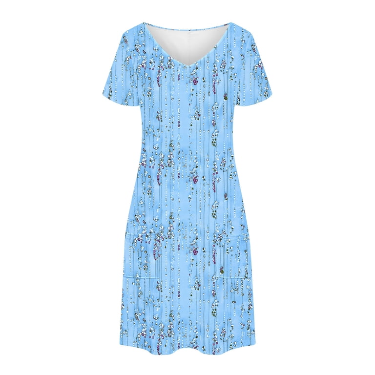 loose flowy short dresses Yillto Womens Casual Dress Sleeveless Flowy Short Dresses Crew Neck Summer Loose Sundress for Women, Women's, Size: 2XL, Red