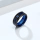 thumbnail image 4 of Anillo de 8MM, anillos de dedo ligeros y duraderos a la moda, sencillos, pequeños, de Color sólido, joyería para hombres, regalo para Festival Ropa, zapatos y accesorios Miscelánea talla 8 Minnieouse AP014864-02, 4 of 6