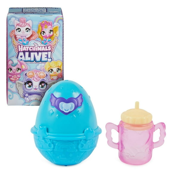 Hatchimals Alive, 1-Pack Blind Box Surprise Mini Figures Toy in Self-Hatching Egg (Style May Vary), Kids Toys for Girls and Boys Ages 3 and up
