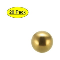 Uxcell 10mm Precision Solid Brass Bearing Ball 20 Pack