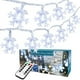 thumbnail image 1 of Luces navideñas BrizLabs Snowflake de 4 m y 40 LED con control remoto Cool, 1 of 8