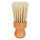 thumbnail image 2 of Brocha de afeitar de cerdas suaves con mango de madera de haya, portátil, para hombre, para salón de casa, 2 of 14