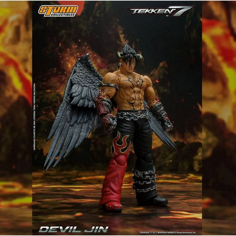 15cm Storm Toys BNTK05 1/12 Male Soldier Devil Jin Tekken 7 Action
