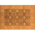 thumbnail image 1 of Ahgly Company Indoor Rectangle Oriental Orange Industrial Area Rugs, 8' x 10', 1 of 4