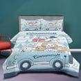 thumbnail image 6 of 3 Piece Blue Cinnamoroll Bedding Set Full Size Kids Pillowcases Comforter Sets NEW, 6 of 9