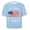 ##-Sky Blue18, variant on Shinyii Girls America's 250Th Anniversary Tee 4Th of July Short Sleeve T Shirt, Sizes 5-14