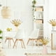 thumbnail image 4 of Plantas verdes de plástico para decoración del hogar, eucalipto artificial de imitación de plástico, 1 guirnalda decorativa, arbusto falso para bodas, hoteles, salones, fiestas, interiores, centros de, 4 of 6