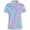 Light Blue, variant on Obersheen Plus Size Womens Golf_Polo_Shirts 1/4 Button Neck Short Sleeve Quick_Dry Workout Tops Sun_Protection_Tennis Shirts Slim Fit (Light Blue,L)