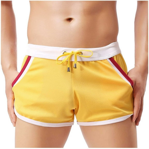 Dagugfen Running Shorts for Men Drawstring Elastic Waisted Lightweight 2" Track Shorts Outdoor Workout Quick Drying Shorts with Pockets