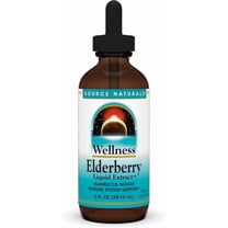 Source Naturals Wellness Elderberry Liquid Extract Herbal Supplement 2 fl oz