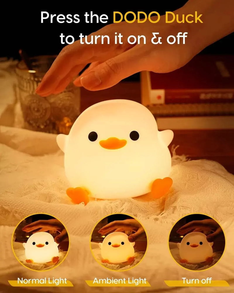 Duck Night Light Dodo, Beautiful Duck Light, Baby