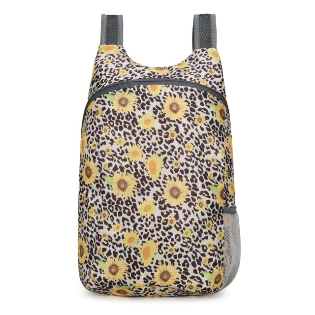 Bolsa plegable Bolsa de almacenamiento portátil ultraligera Bolsa de viaje Mochila impermeable Mochila deportiva para exteriores Bolsa de piel