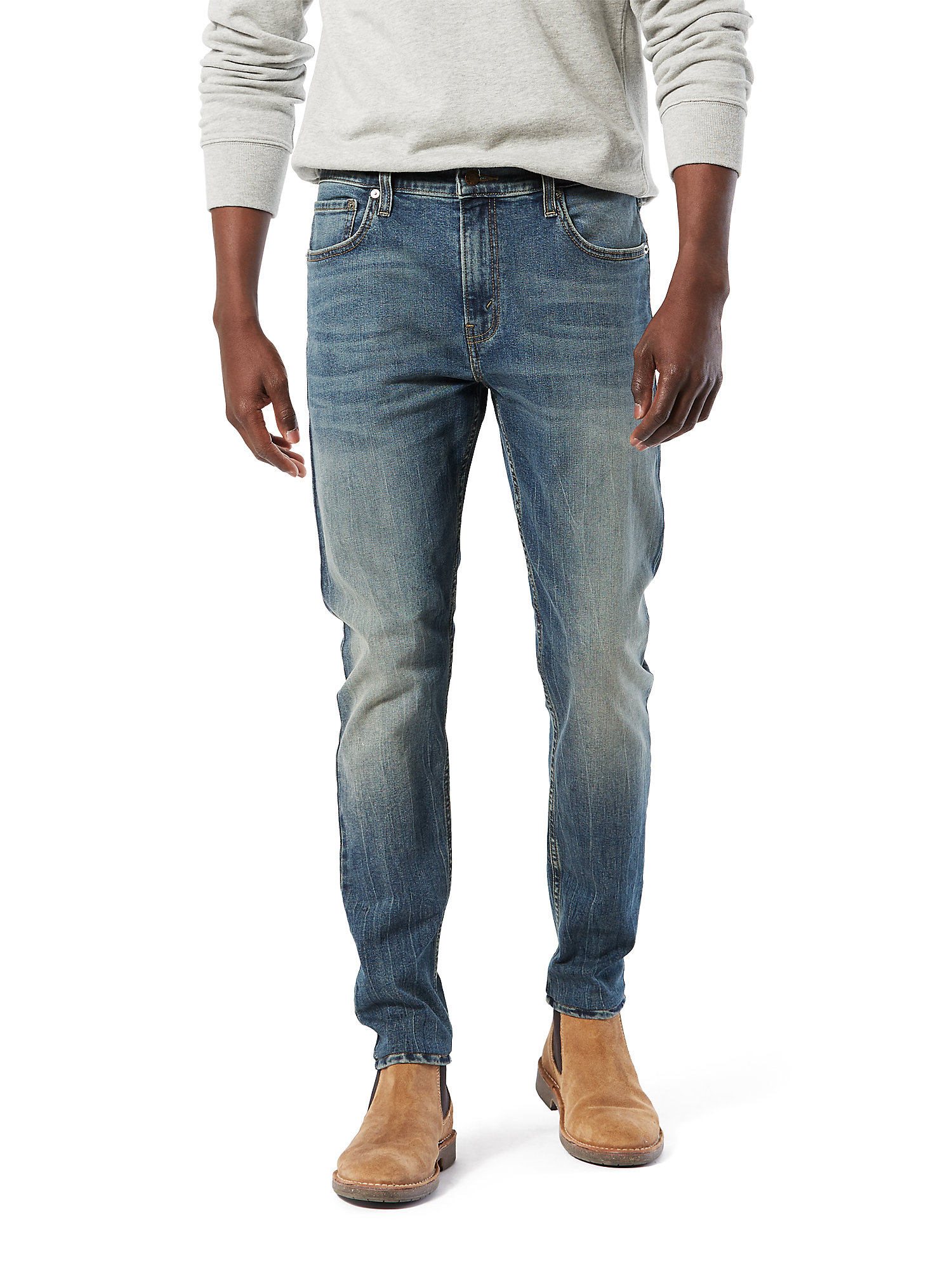 Slim Fit Taper Jeans 