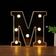 thumbnail image 1 of Lámpara de letras del alfabeto KAIYANG con luces LED para decoración de salas de fiestas Color navideño M, 1 of 5