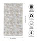 thumbnail image 2 of Fotbe Daisies Flowers Toalla Premium con Patrón, Toalla de Microfibra de Secado Rápido, Ligera y Altamente Absorbente (27.5x16in), Ideal para Uso Diario, 2 of 6