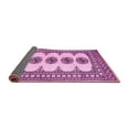 thumbnail image 2 of Ahgly Company Indoor Square Persian Pink Traditional Area Rugs, 7' Square, 2 of 4