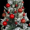 thumbnail image 4 of PRETXORVE Christmas Balls, Christmas Tree Ornament, 36PCS Christmas Tree Bauble Hanging Home Party Ornament Decor 4CM, 4 of 10